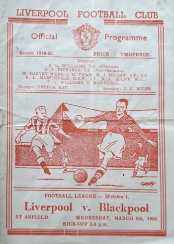 Match programme