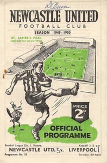 Match programme