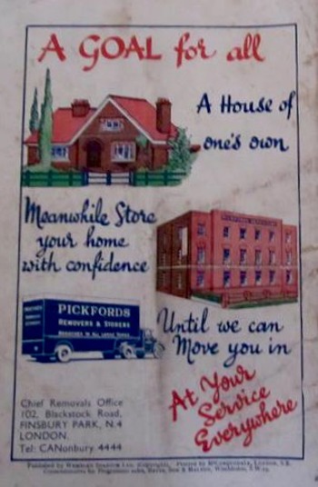 Match programme - BackPage