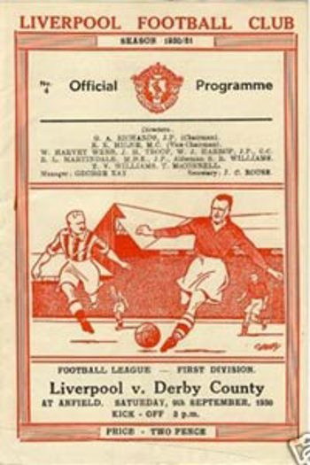 Match programme