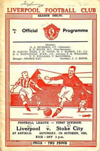 Match programme