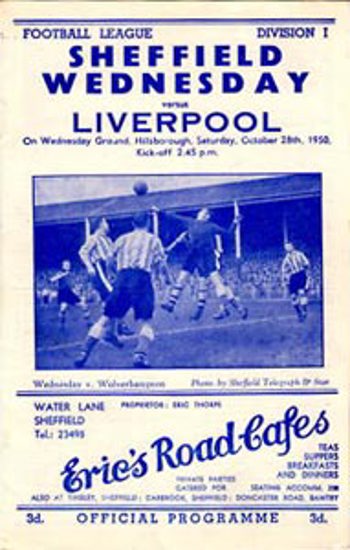 Match programme