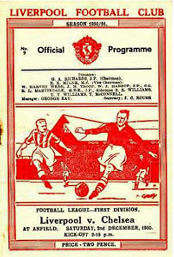 Match programme