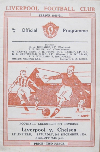 Match programme