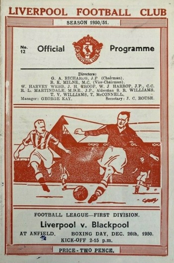 Match programme