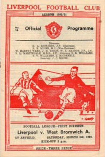 Match programme
