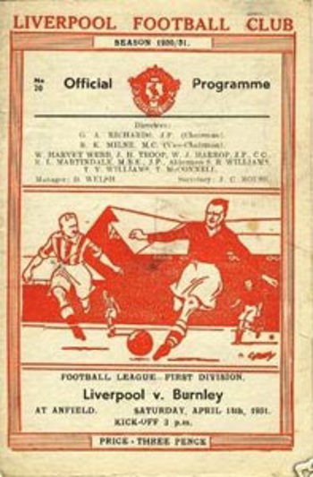 Match programme