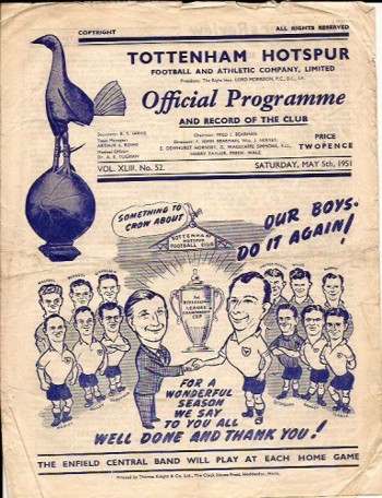 Match programme