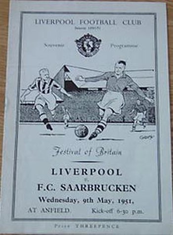 Match programme
