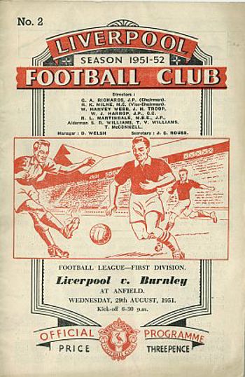 Match programme