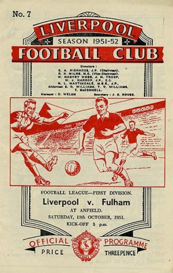 Match programme