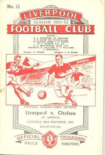 Match programme