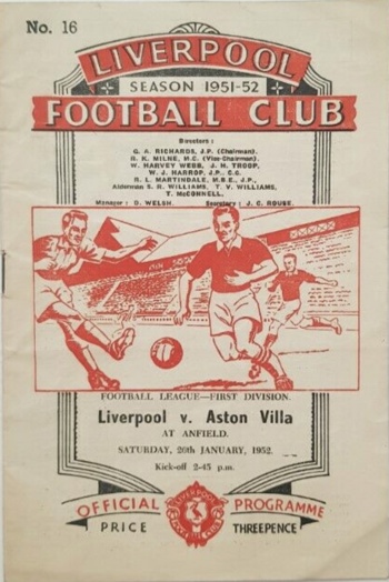 Match programme