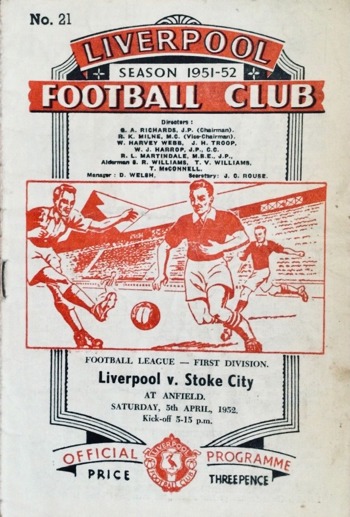 Match programme