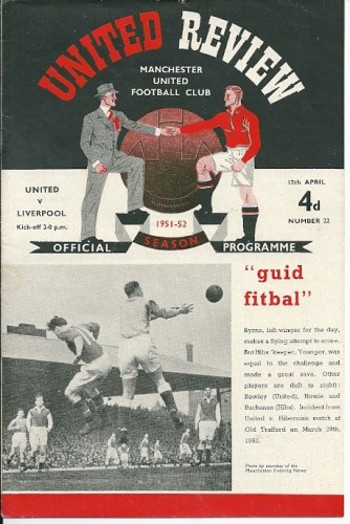 Match programme