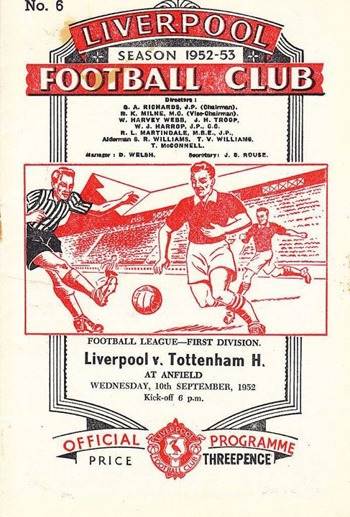 Match programme