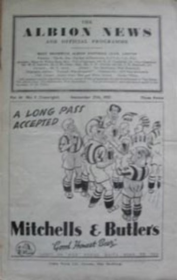 Match programme
