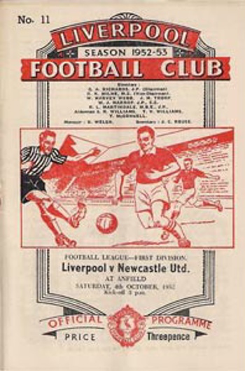 Match programme