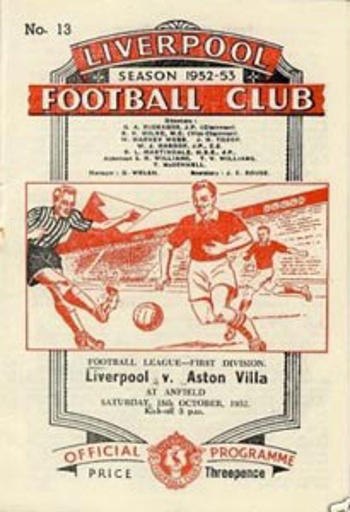 Match programme