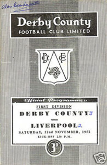 Match programme