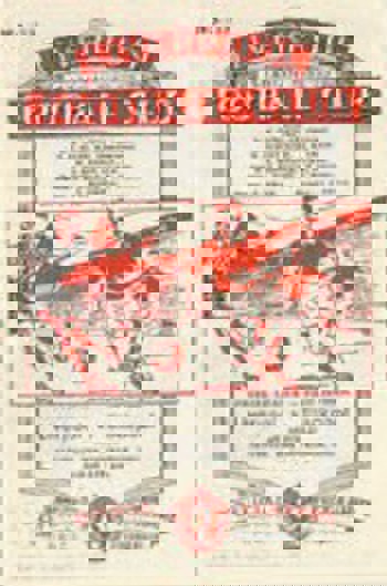 Match programme