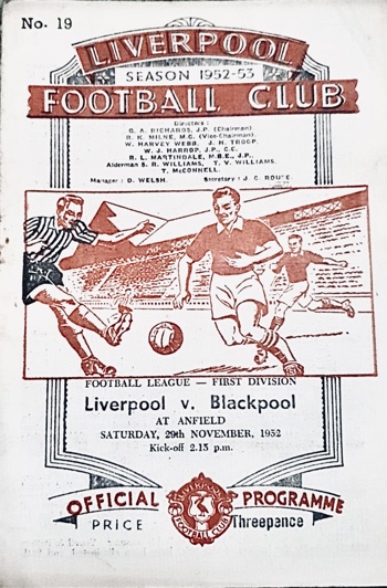 Match programme