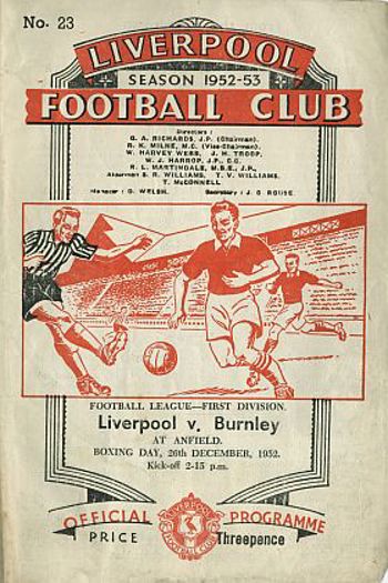Match programme