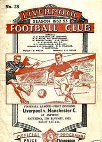 Match programme
