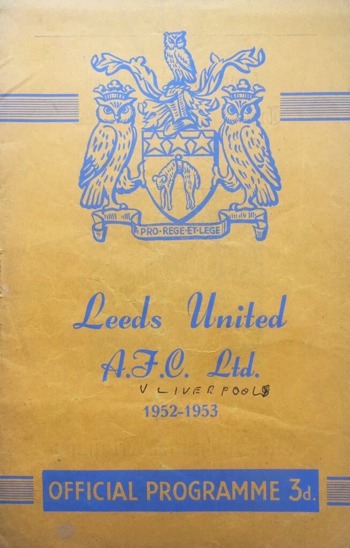 Match programme