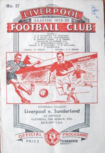 Match programme