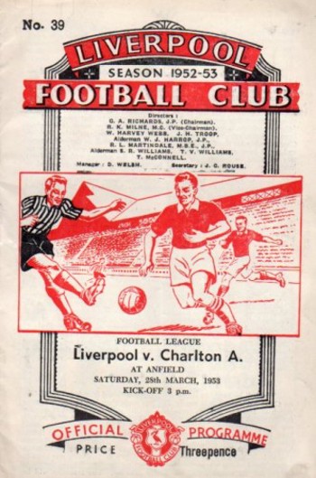Match programme