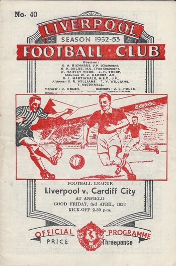 Match programme