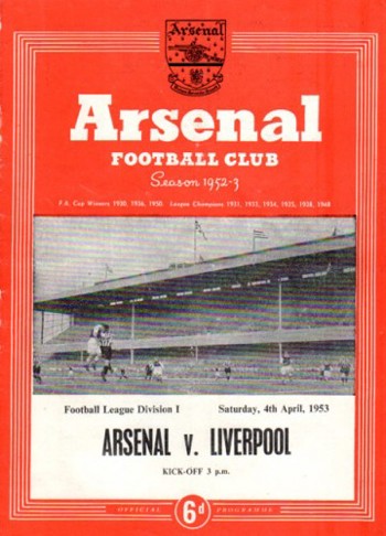 Match programme