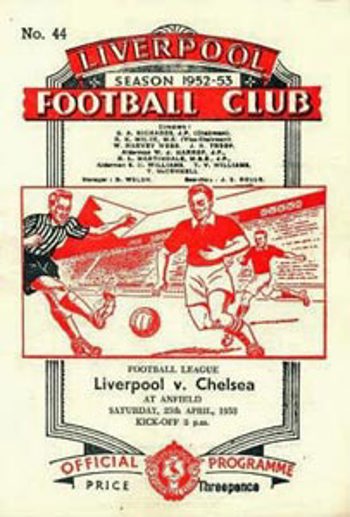 Match programme