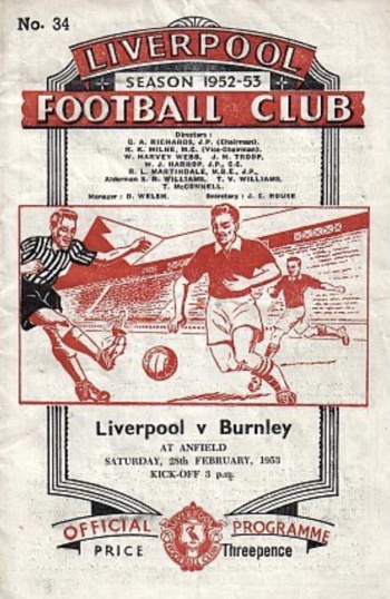 Match programme