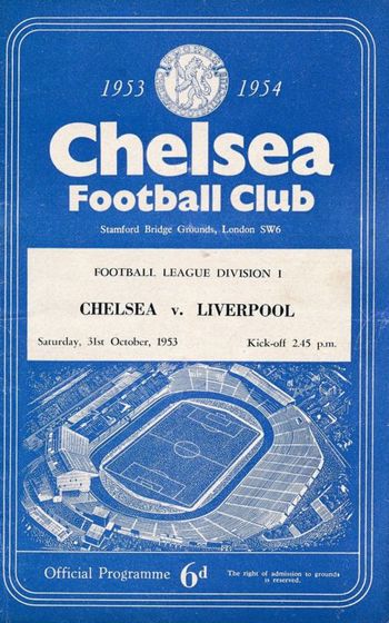 Match programme