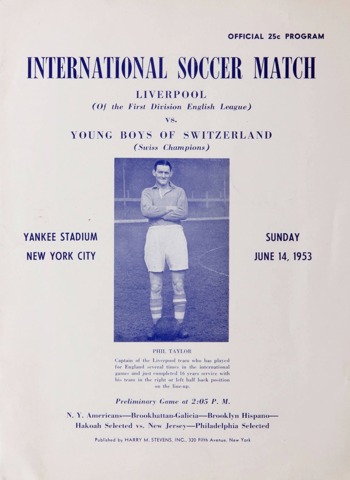 Match programme