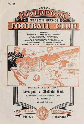 Match programme