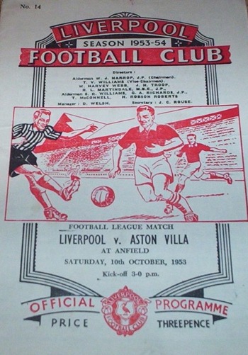 Match programme