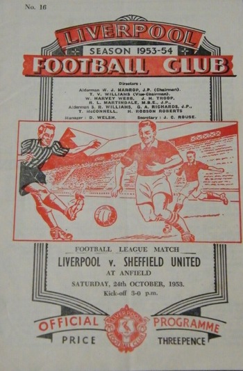 Match programme