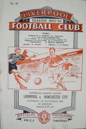Match programme