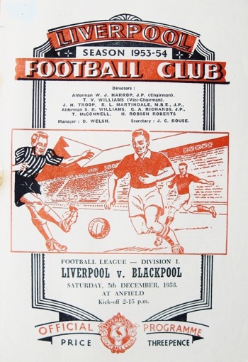 Match programme