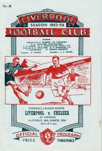 Match programme