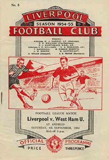 Match programme