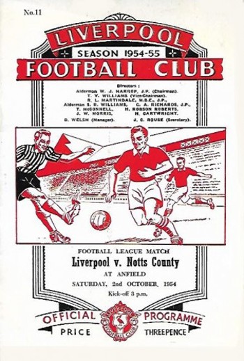 Match programme