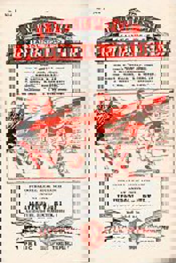 Match programme