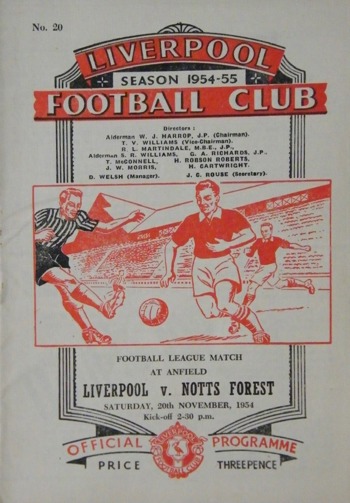 Match programme