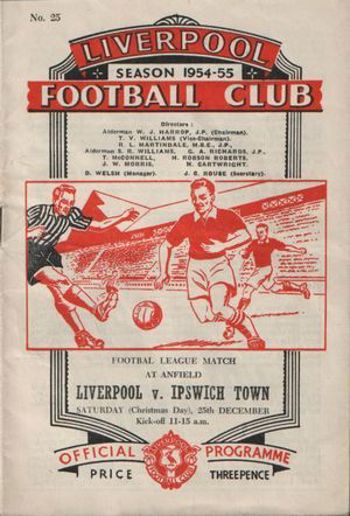 Match programme