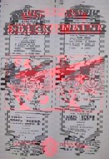 Match programme