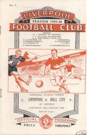 Match programme